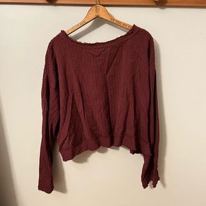 Free People Long Sleeve Shirt